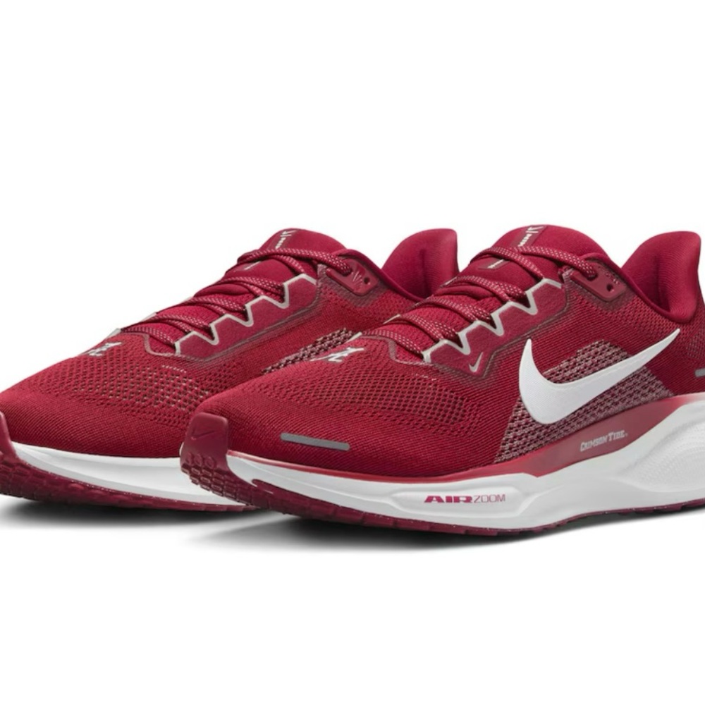 Alabama Crimson Tide Nike Unisex Zoom Pegasus 41 Running Shoes - Men’s Size 5.5